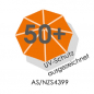 Preview: Schneider Gastro Marktschirm Jumbo 400cm Seilzug Stock 55mm wasserfest orange